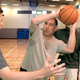 The middle-aged man is said to be a monster in the post, able to box out opposing players with total ease.